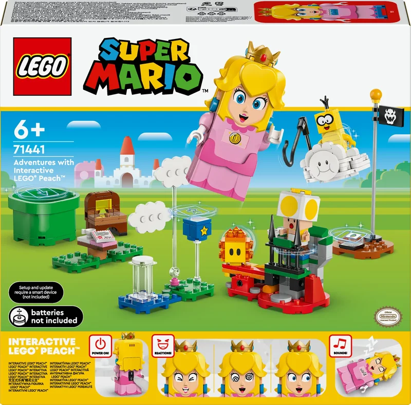 Product Image for LEGO Super Mario Äventyr med interaktiva LEGO Peach 71441