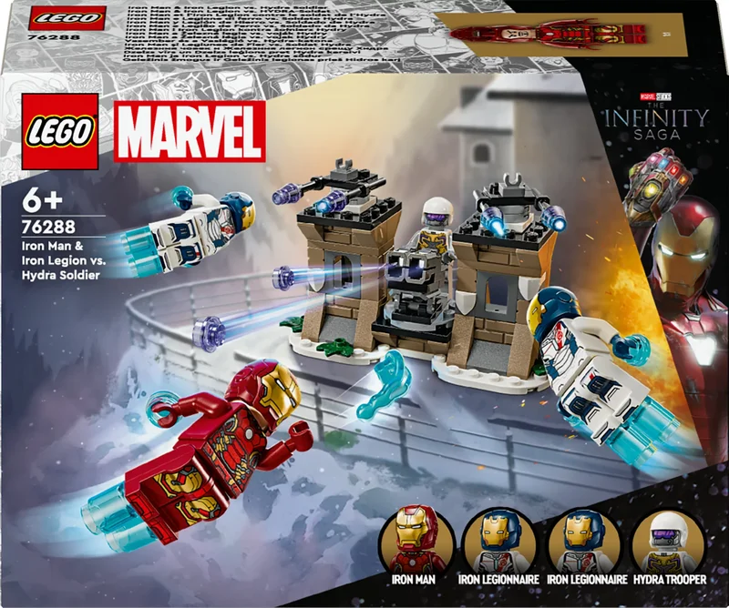 Product Image for LEGO Super Heroes Iron Man & Iron Legion mot Hydrasoldat 76288