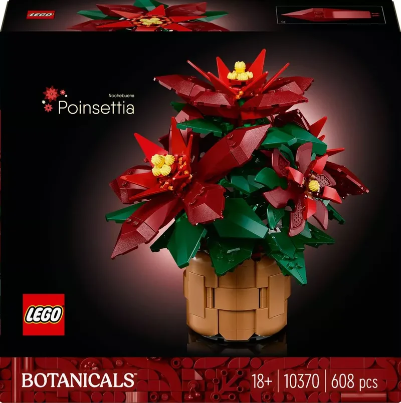 Product Image for LEGO Botanicals Poinsettia 10370