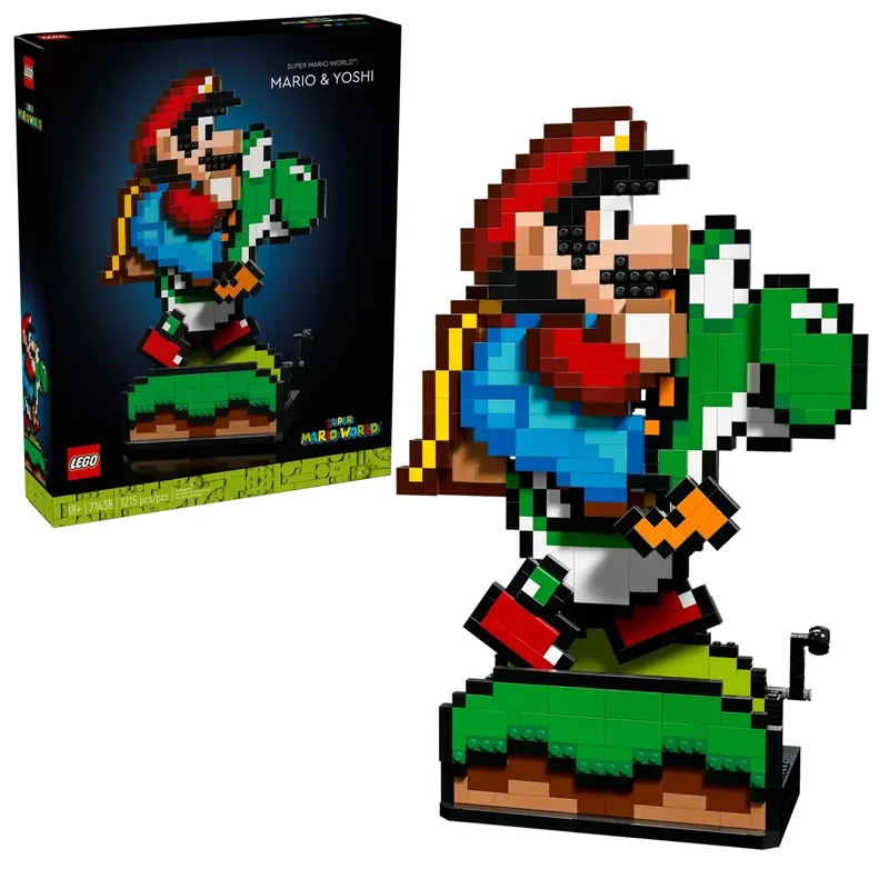 Product Image for LEGO Super Mario World: Mario & Yoshi 71438