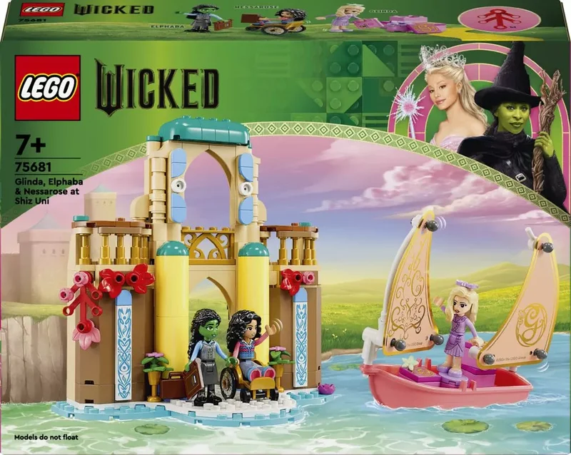Product Image for LEGO Wicked Glinda, Elphaba och Nessarose på Shiz University 75681