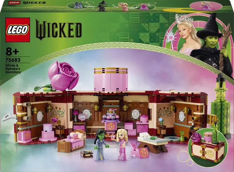 Product Image for LEGO Wicked Glinda och Elphabas studentrum 75683