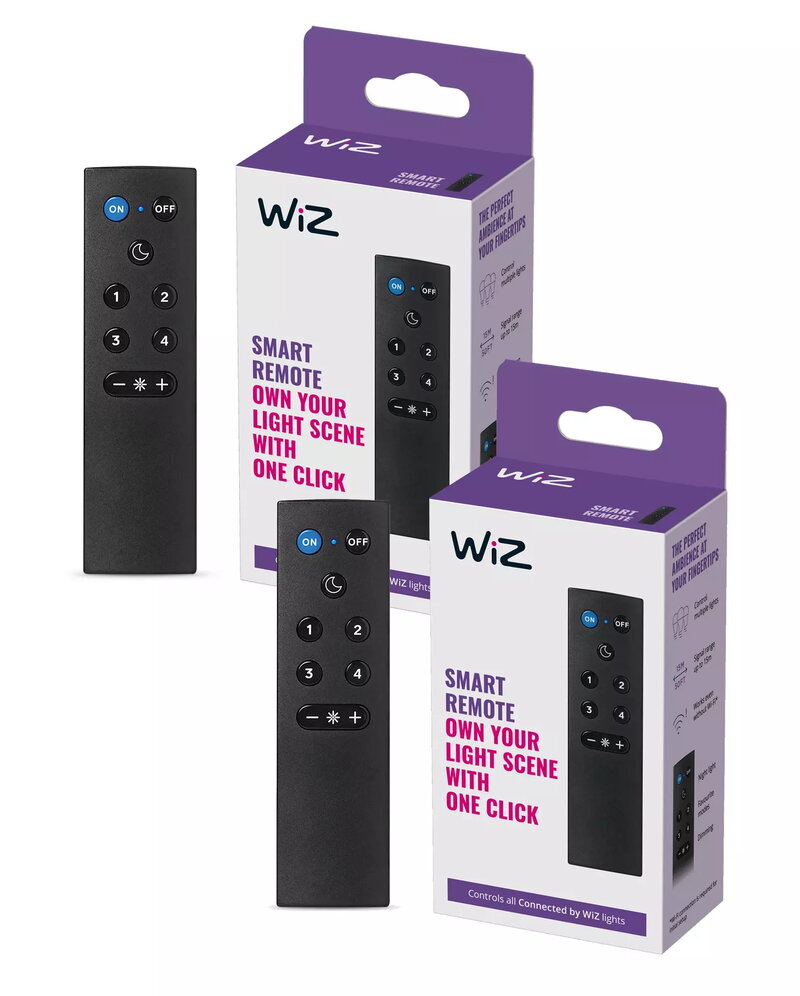 WiZ Remote Control w/batteries - 2 pack