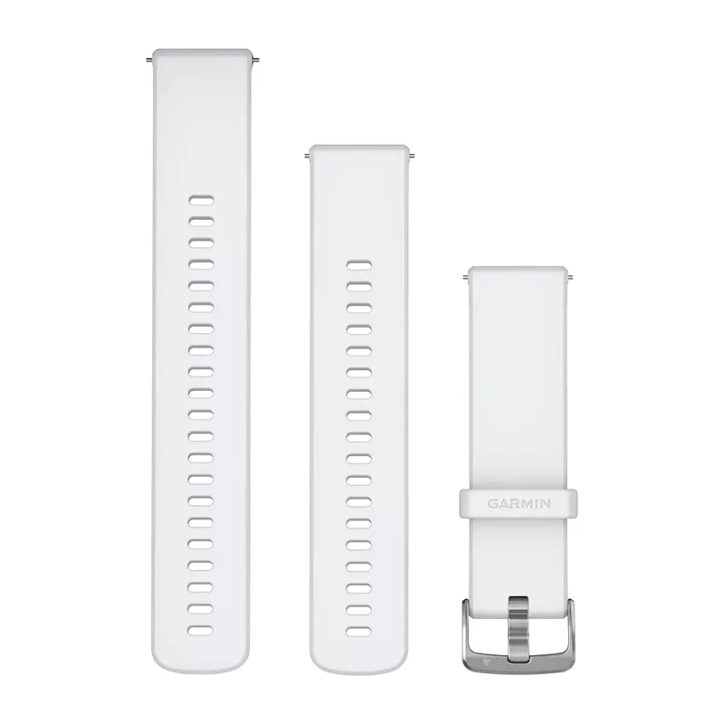 Product Image for Garmin Venu 3 Silikonband (22mm) - Vit/Silver