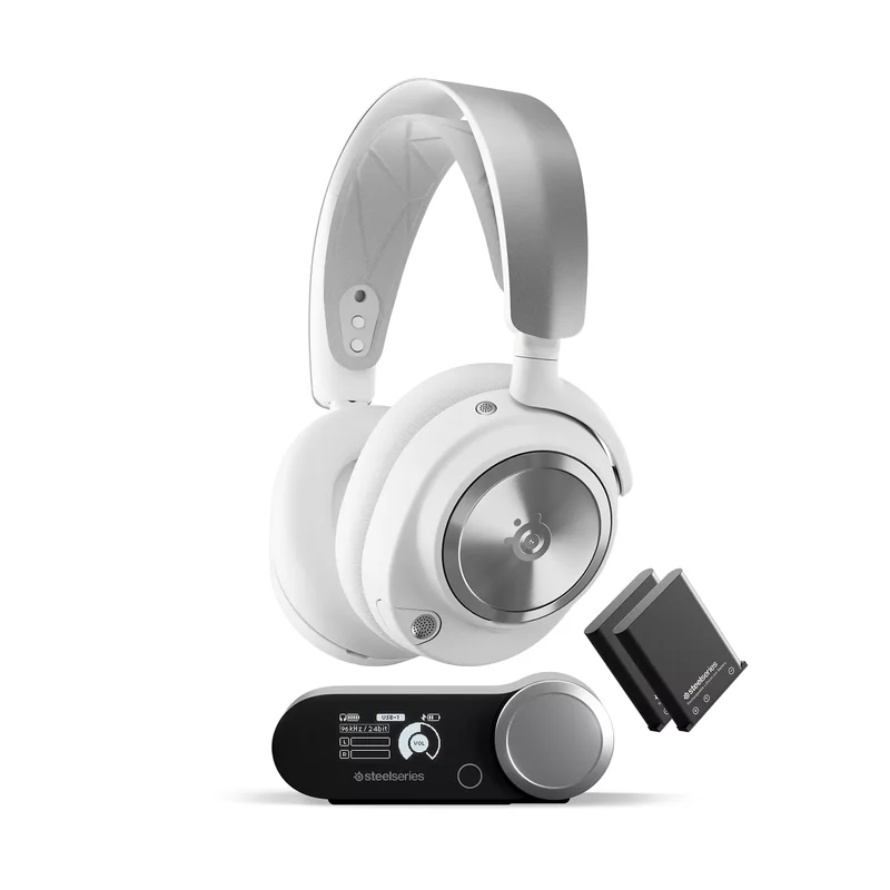 Product Image for SteelSeries Arctis Nova Pro Wireless P - Vit (PC/PS5)