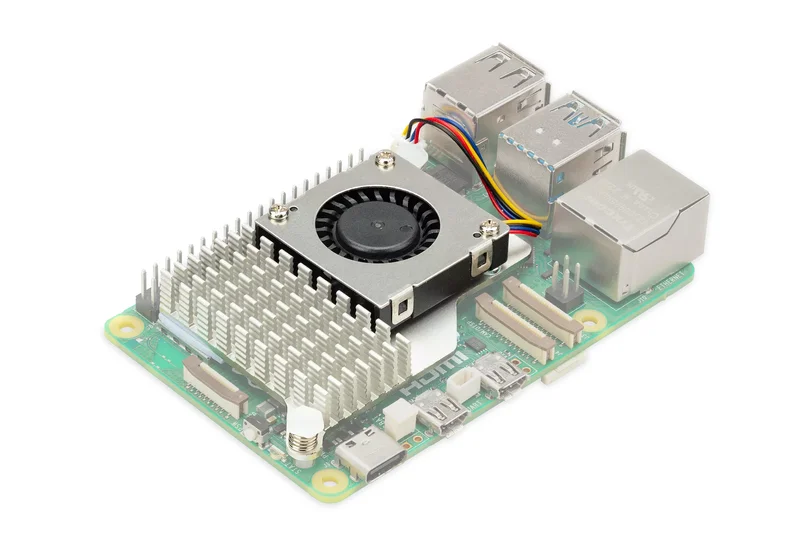 Product Image for Raspberry Pi 5 Active Cooler - Skal och laddare | Webhallen