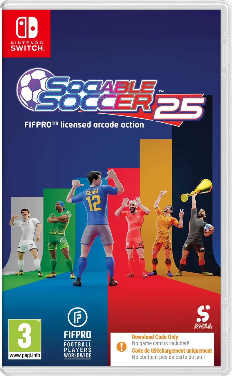 Product Image for Sociable Soccer 25 (NSW) - Sportspel | Webhallen