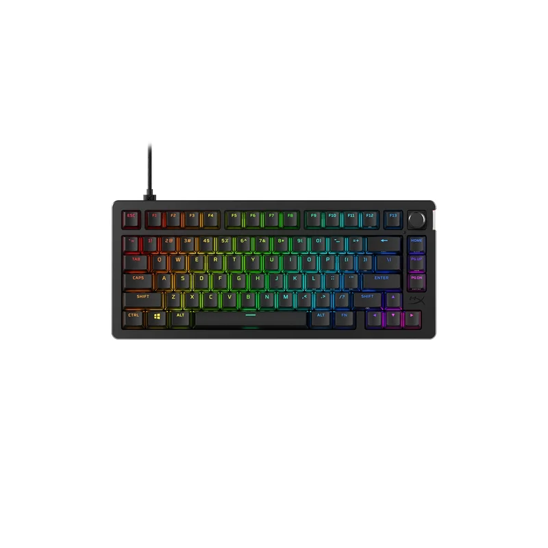Product Image for HyperX Alloy Rise Gaming Keyboard 75% (Linear) - Black - Gamingtangentbord | Webhallen