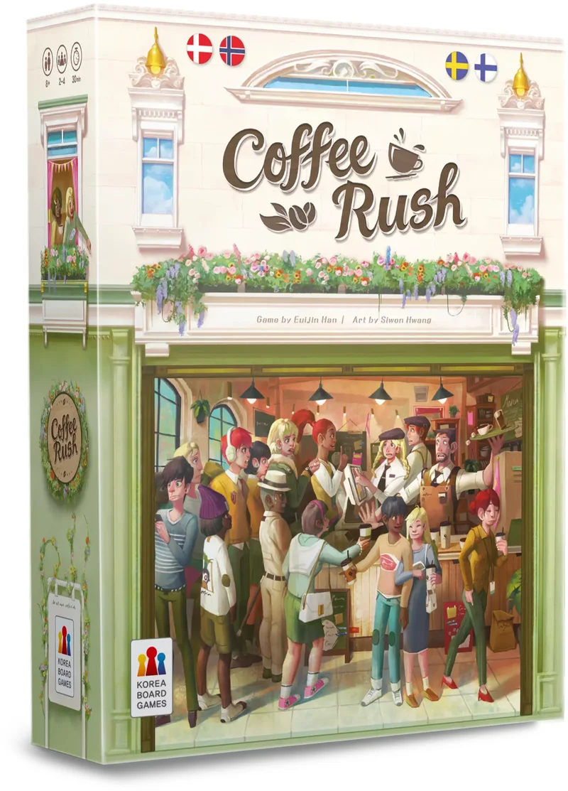 Product Image for Brädspel - Coffee Rush Nordic - Sällskapsspel | Webhallen