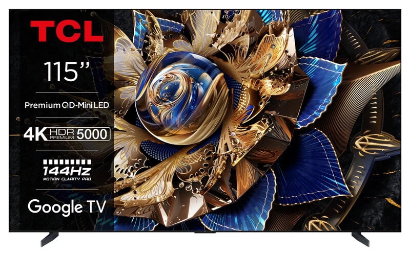 TCL 115" 115X955 Max / 4K / QD-Mini LED / 144Hz / Google TV