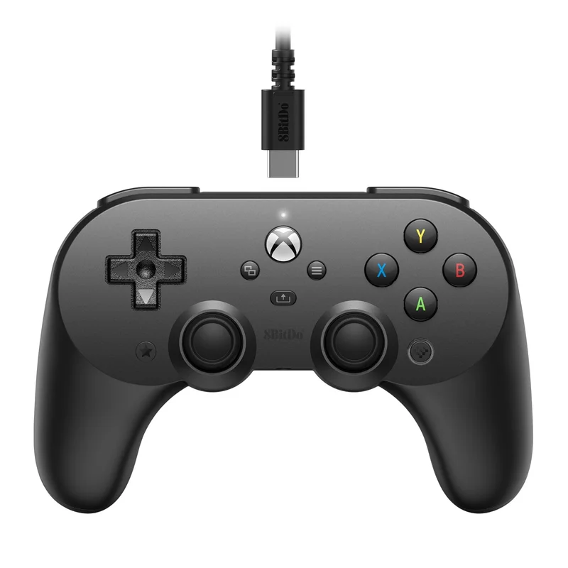 Product Image for 8BitDo Pro 2 Wired Controller for Xbox - Black - Xbox Series X S Kontroll | Webhallen