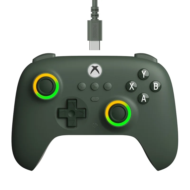 Product Image for 8BitDo Ultimate C Wired Controller for Xbox - Dark Green - Xbox Series X S Kontroll | Webhallen