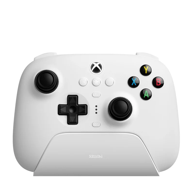 Product Image for 8BitDo Ultimate 3-mode Controller for Xbox(cable) and PC/Phone(Wireless) - White - Xbox Series X S Kontroll | Webhallen