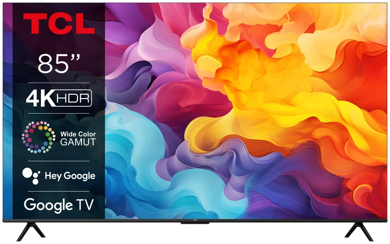 Product Image for TCL 85V6B 85" 4K HDR Smart TV / 4K Ultra HD / WCG / Google TV