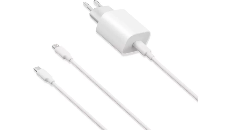 Product Image for ON WLC-L1100 Väggladdare 12W + USB-C / Lightning - 1m - Alla laddare & kablar | Webhallen