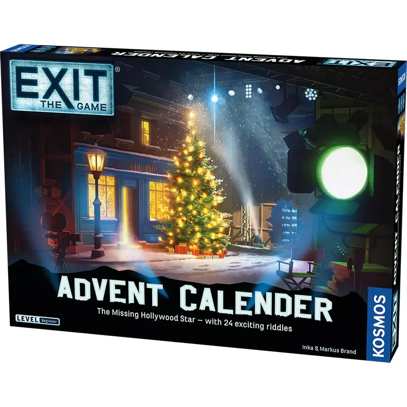 Product Image for Brädspel - EXIT Advent Calendar: The Missing Hollywood Star (EN) - Brädspel | Webhallen