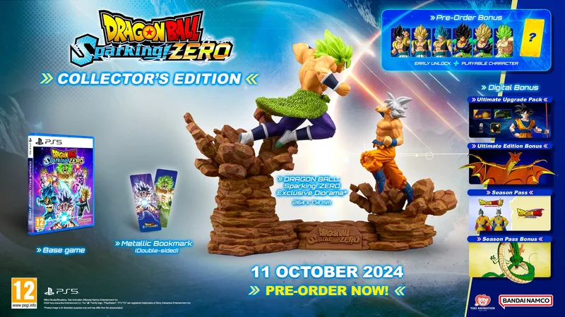 Product Image for Dragon Ball: Sparking! ZERO Collector Edition (PS5) - Äventyrsspel | Webhallen