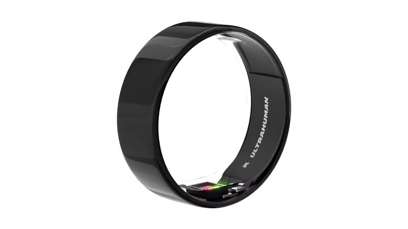 Ultrahuman Ring Air- Size-08 - Aster Air Black