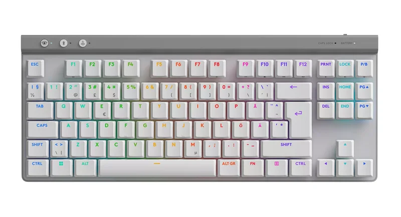 Product Image for Logitech G G515 Lightspeed TKL - White - Tactile PAN - Gamingtangentbord | Webhallen