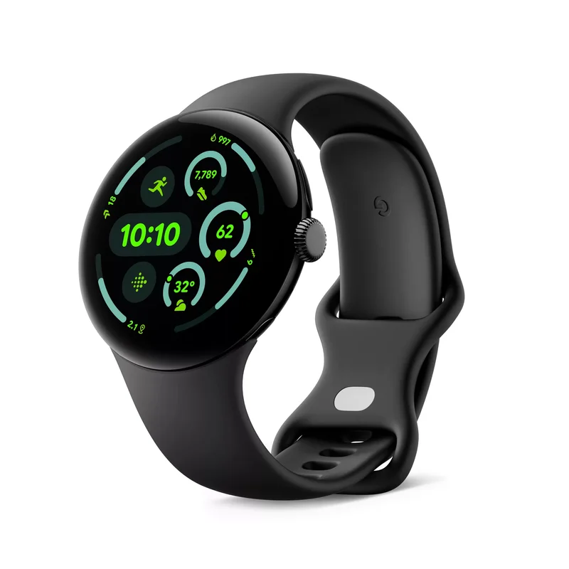 Product Image for Google Pixel Watch 3 / 45mm / WiFi / Black - Obsidian - Smartklocka | Webhallen