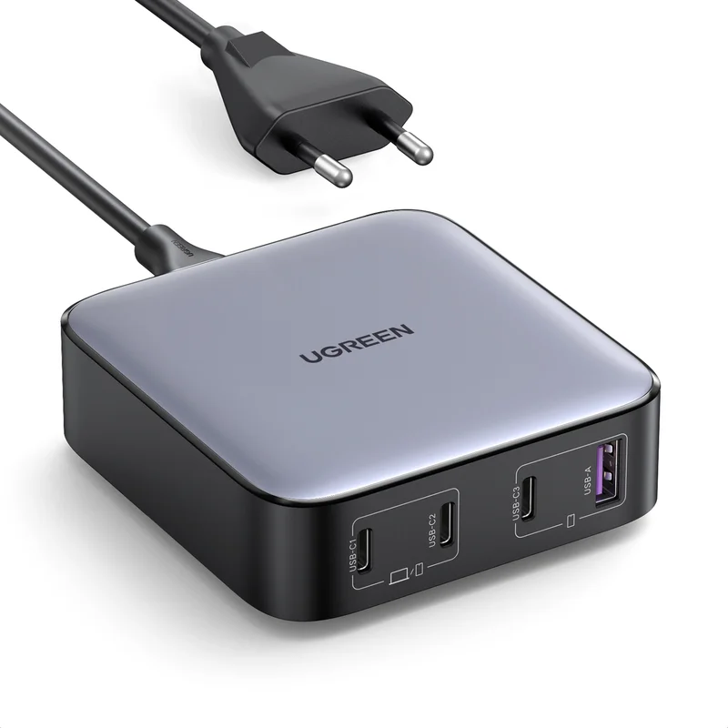 Product Image for Ugreen Nexode 100W GaN Desktop Charger - AC-adapter till laptops | Webhallen