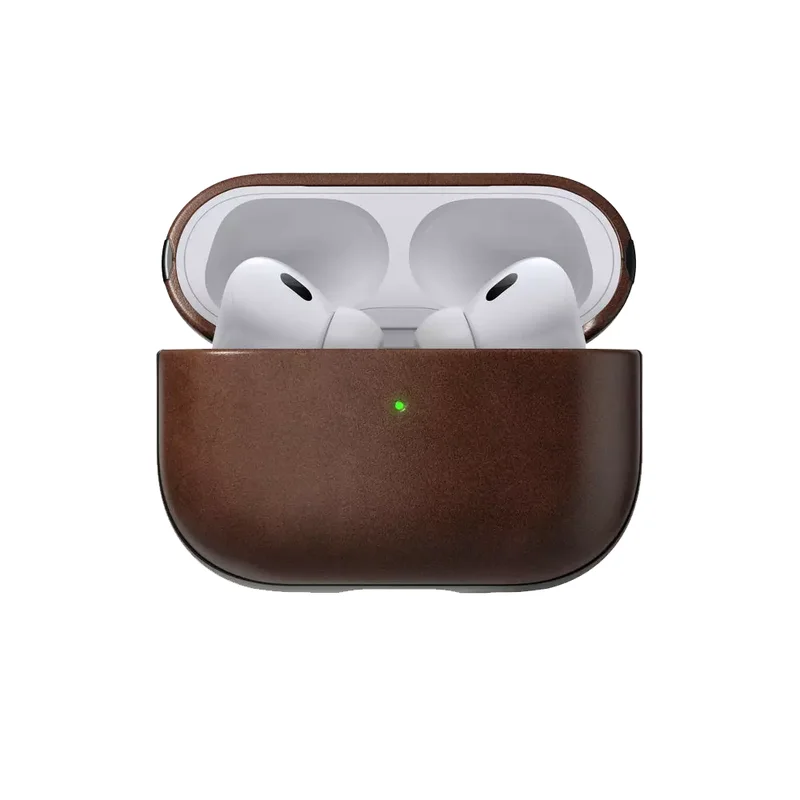 Product Image for NOMAD Airpods Case Pro (2nd gen) / Horween Leather - Rustic Brown - Tillbehör | Webhallen