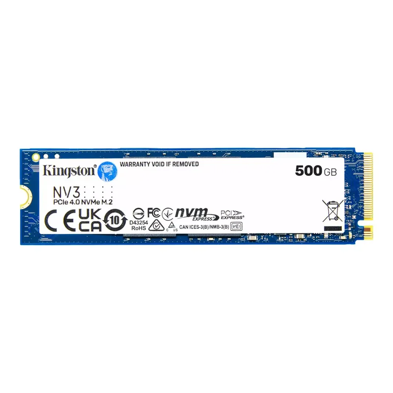 Product Image for Kingston NV3 M.2 500GB SSD - Intern M.2 SSD | Webhallen