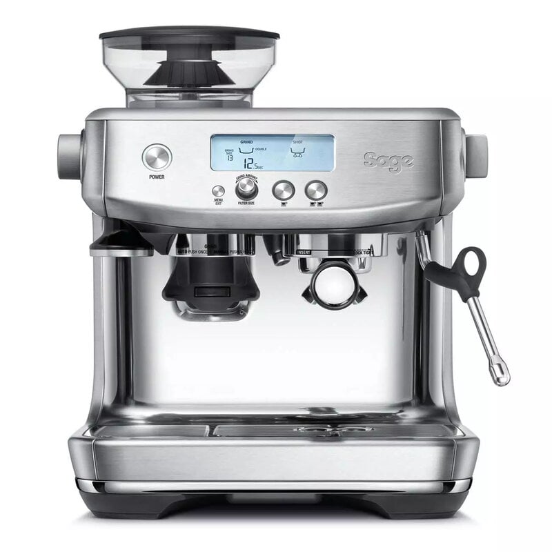 Sage Barista Pro Espressomaskin - Borstat Rostfritt St&aring;l