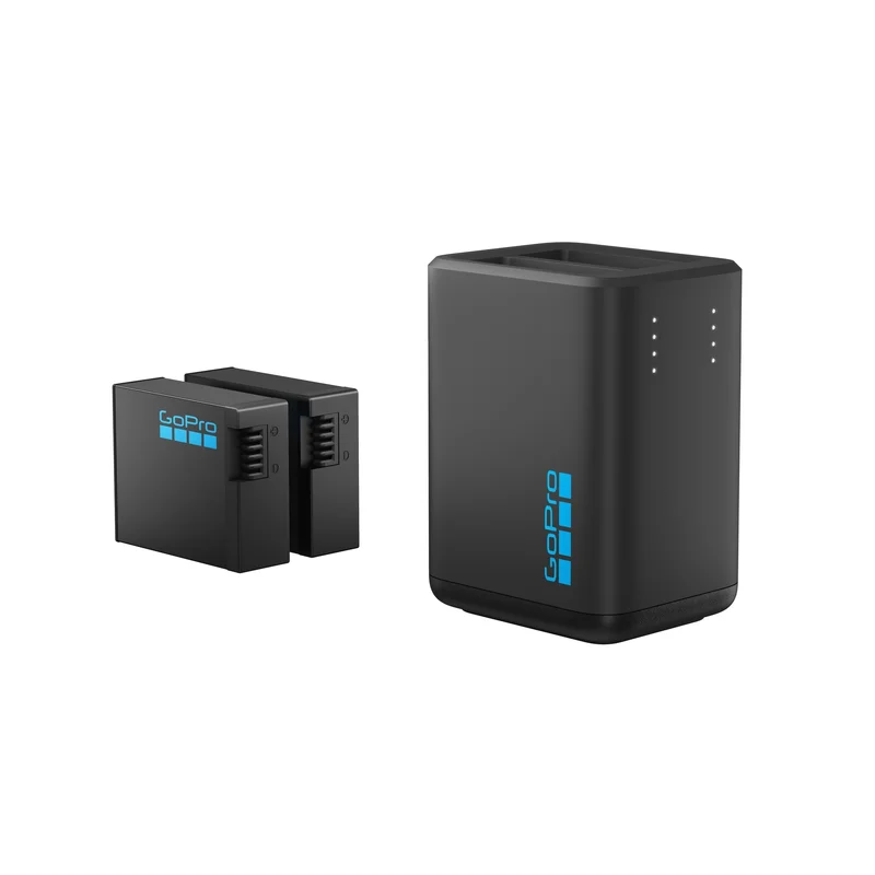 Product Image for GoPro Dual Battery Charger + 2 Enduro Batteries (HERO13 Black)