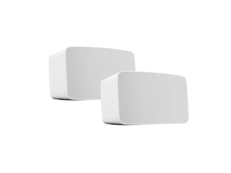 Product Image for Sonos Five Trådlös Högtalare 2-pack - Vit - Sonos | Webhallen