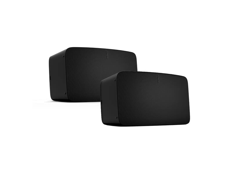 Sonos Five Trådlös Högtalare 2-pack - Svart