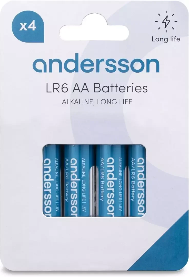 Product Image for Andersson LR03 AAA Long Life Alkaline - 4-pack - LR03 (AAA) | Webhallen