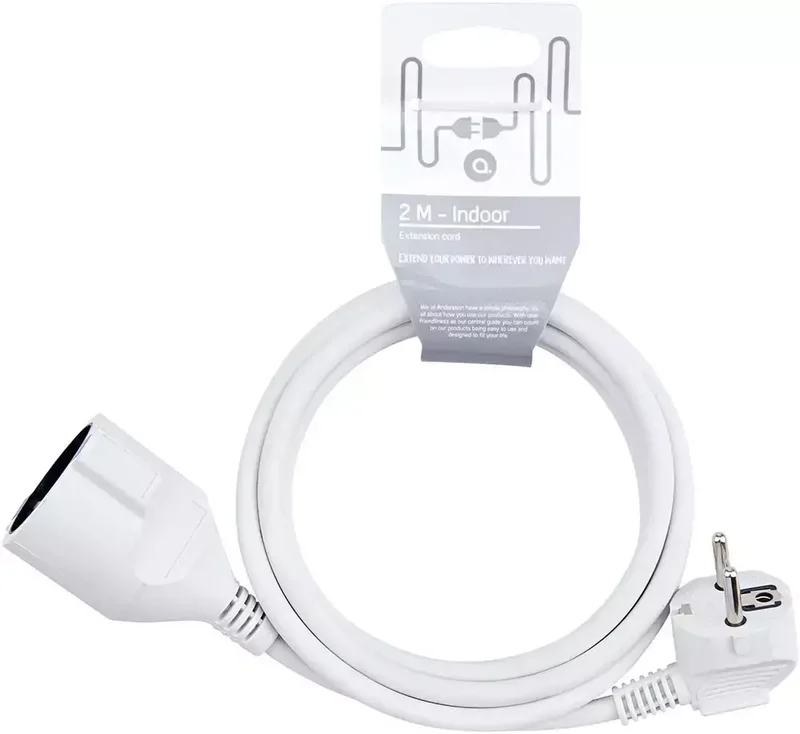 Product Image for Andersson ECI 1.2 - Jordad förlängningskabel - 2m - Elkablage & Förlängningskabel | Webhallen