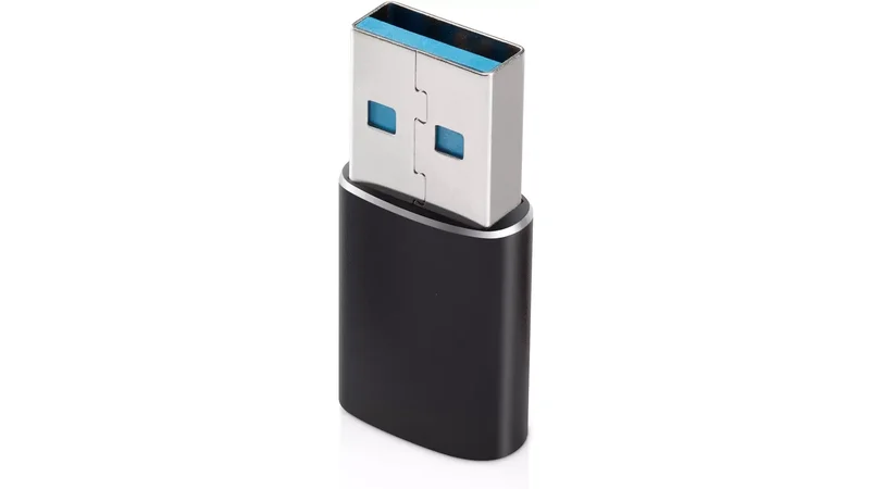 Product Image for Andersson USB-A till USB-C adapter 3A / 60W - Svart - USB-C | Webhallen