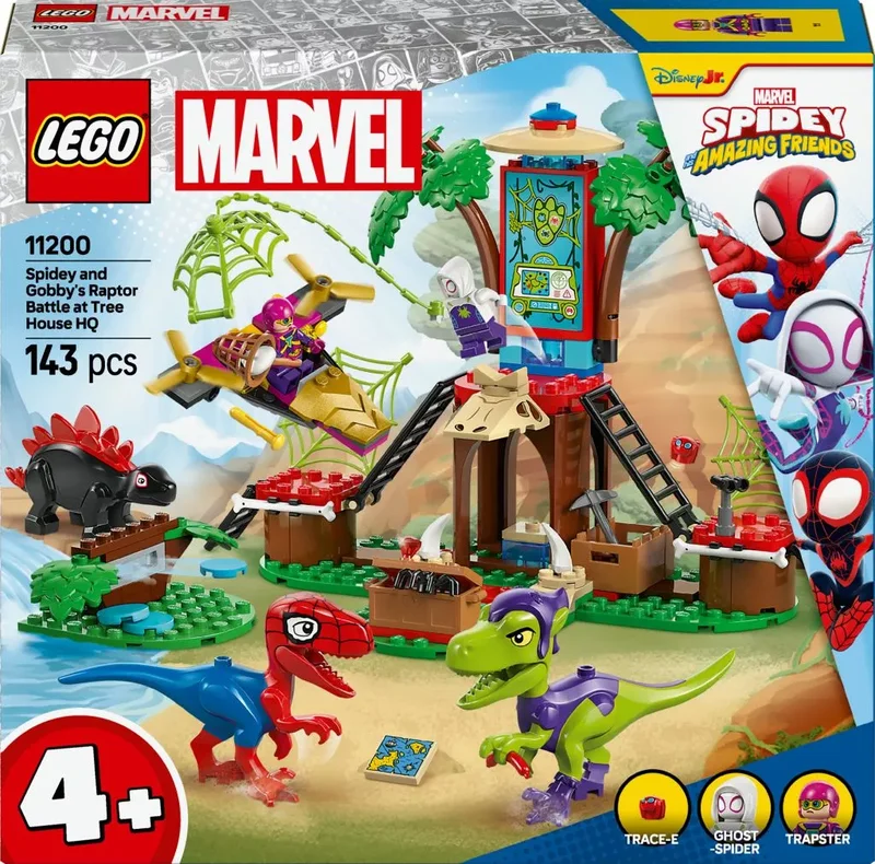 Product Image for LEGO Spidey Spideys och Gobbys raptorstrid vid trädkojan 11200