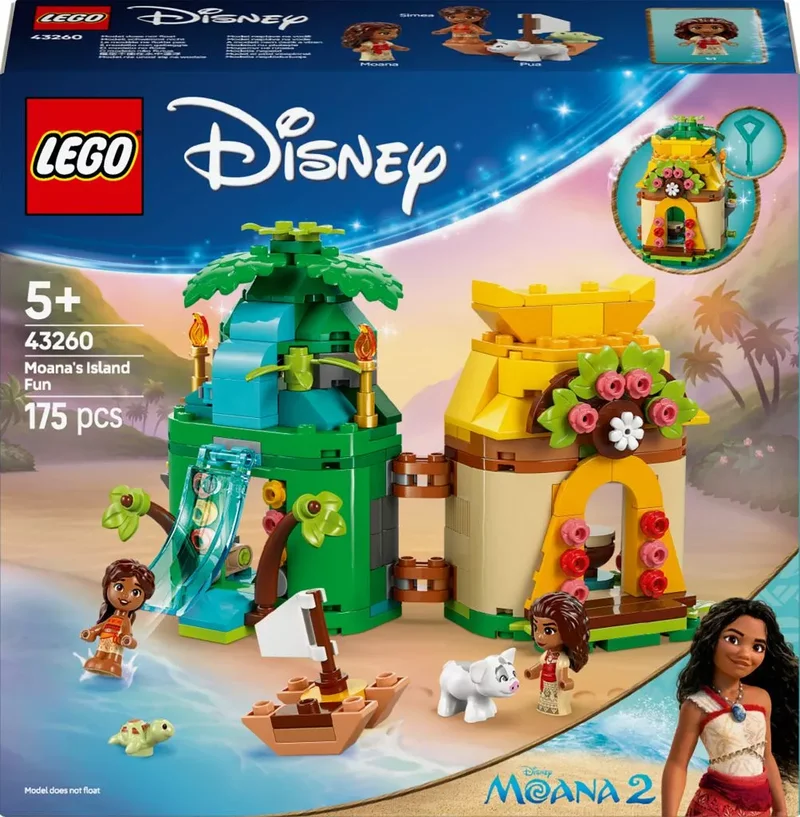 Product Image for LEGO Disney Princess Vaianas skoj på ön 43260