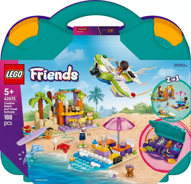 LEGO Friends Kreativ strand och resväska 42672