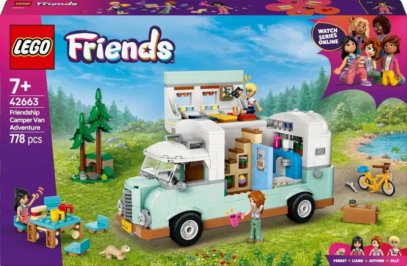 Product Image for LEGO Friends Vänskapsäventyr med husbil 42663