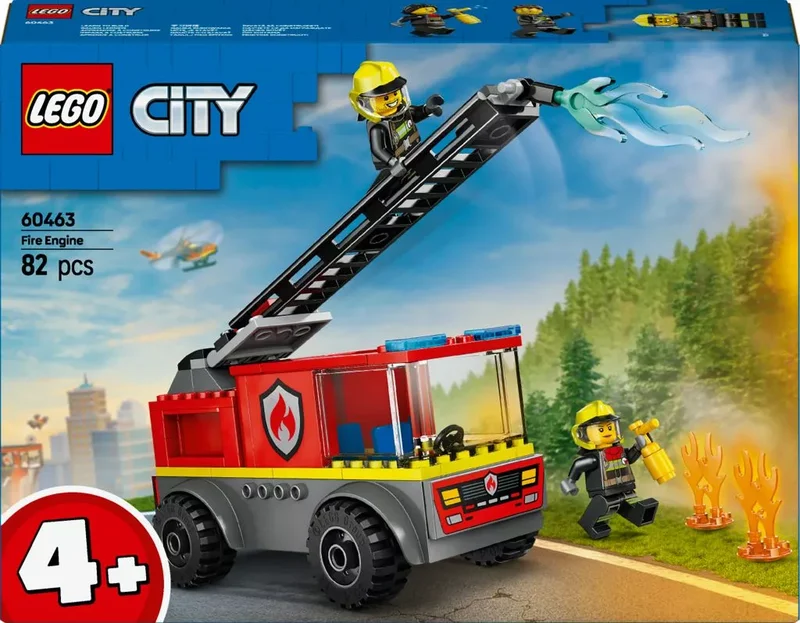 Product Image for LEGO City Fire Brandbil med stege 60463