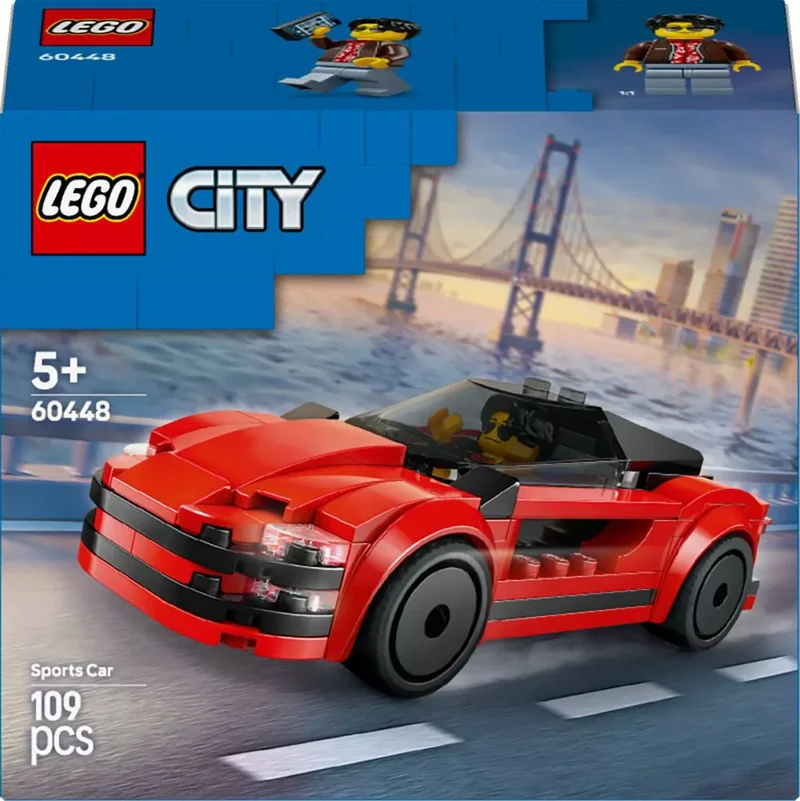 Product Image for LEGO City Great Vehicles Röd sportbil 60448