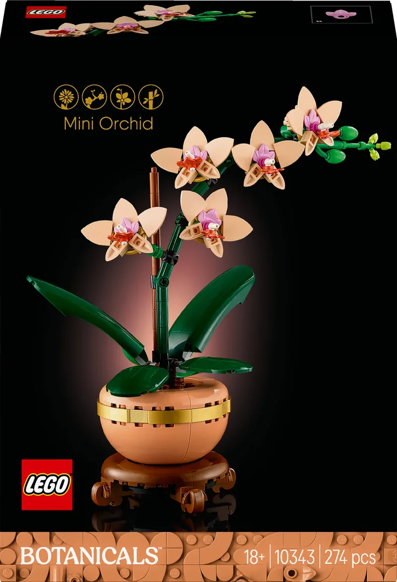 Product Image for LEGO Botanicals Miniorkidé 10343