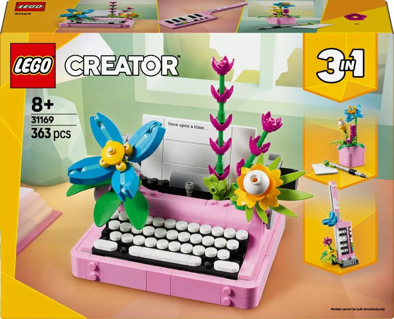 LEGO Creator Skrivmaskin med blommor 31169