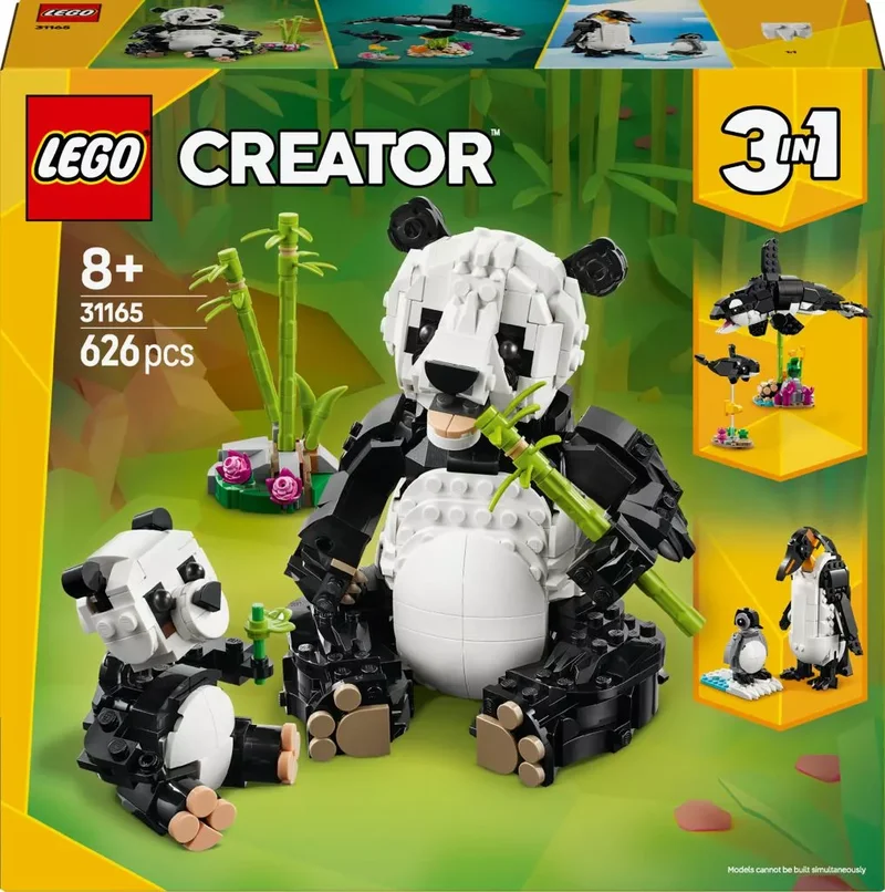 Product Image for LEGO Creator Vilda djur: pandafamilj 31165