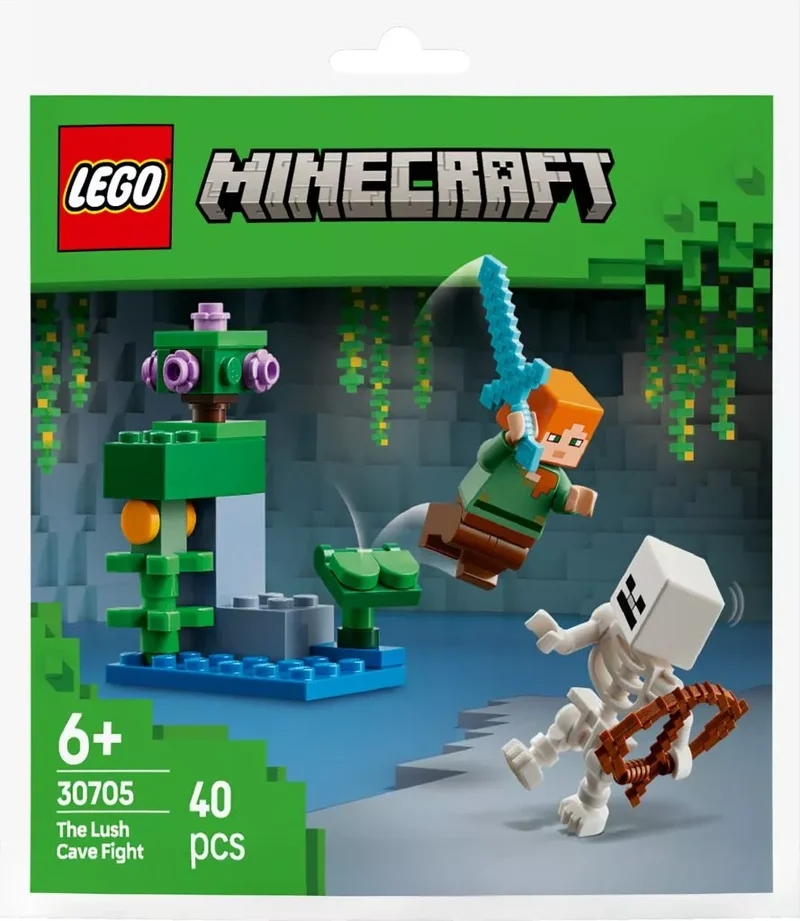 Product Image for LEGO Minecraft Striden i den frodiga grottan 30705