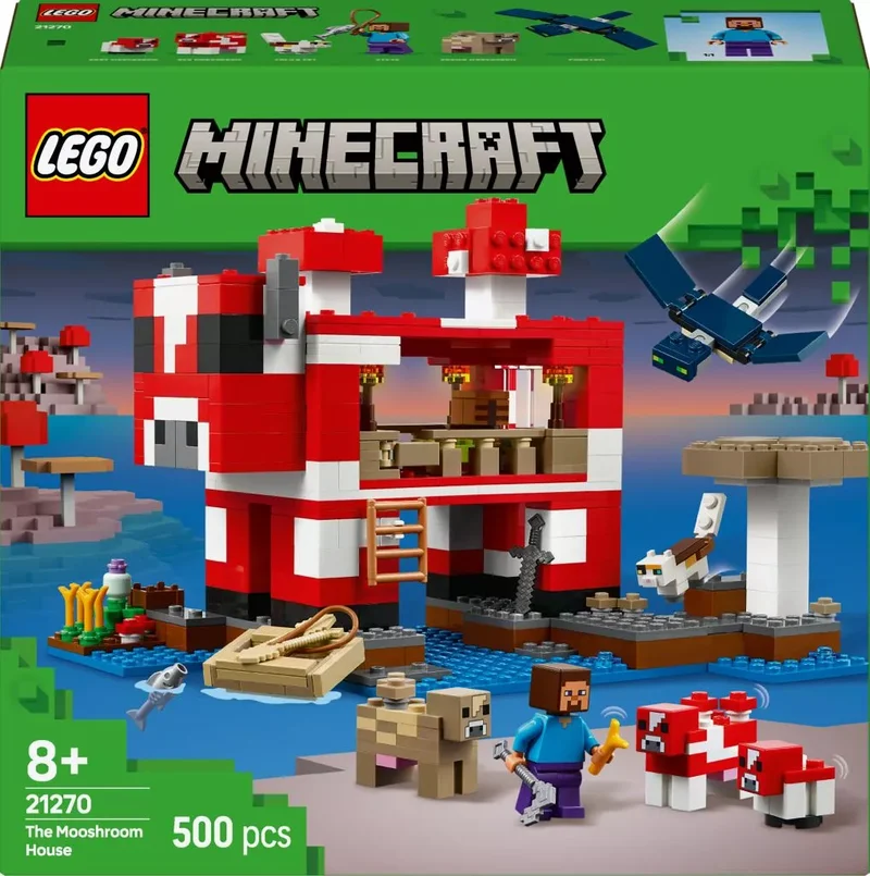 Product Image for LEGO Minecraft Mooshroomhuset 21270