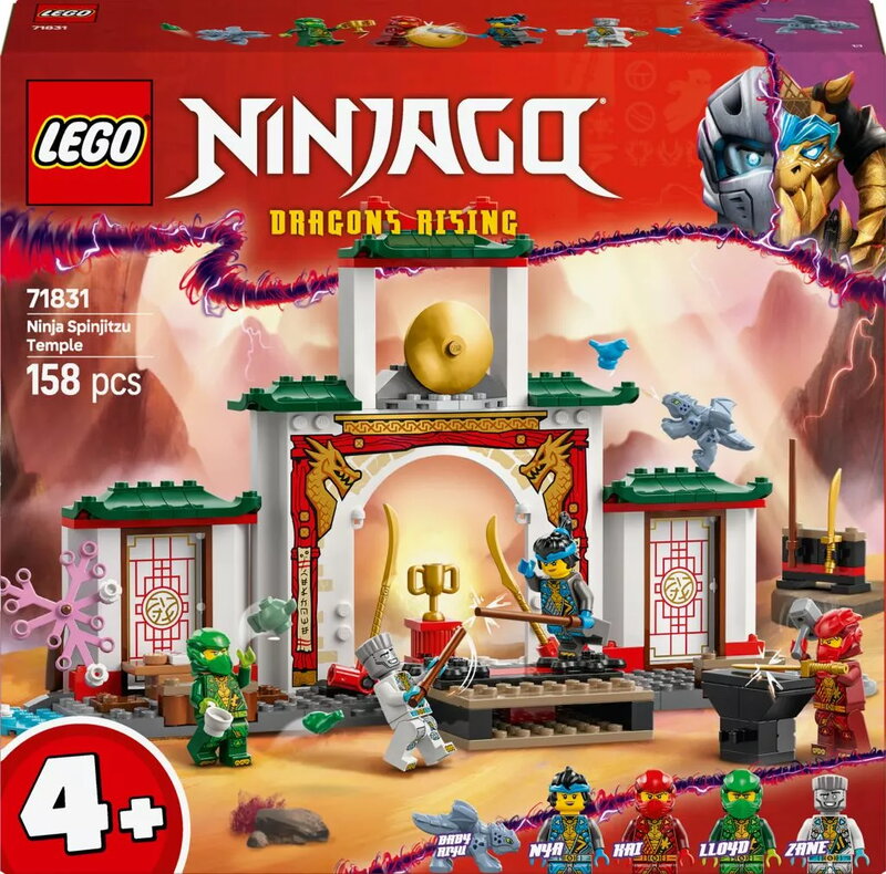 LEGO Ninjago Ninjornas spinjitzutempel 71831