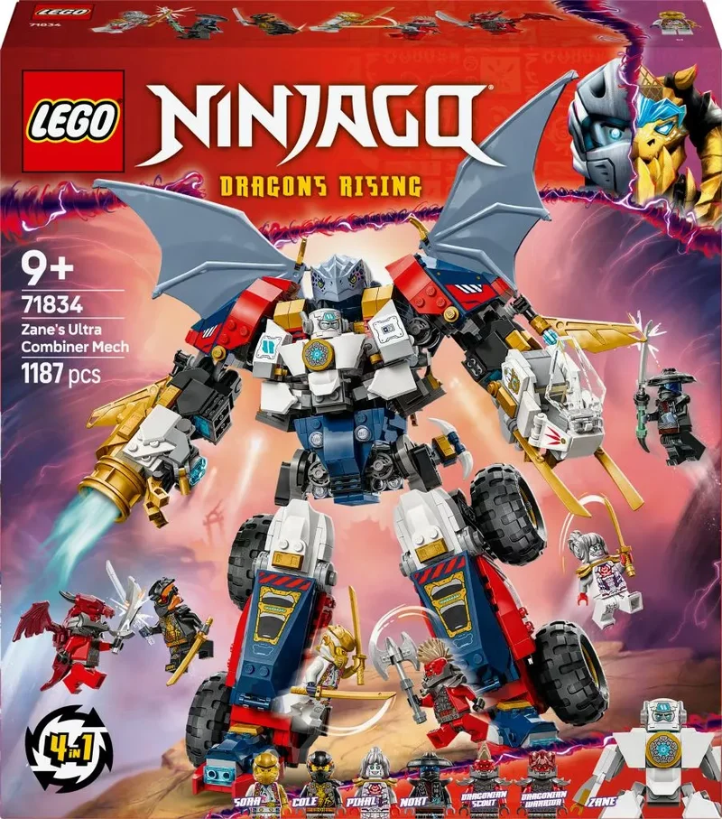 Product Image for LEGO Ninjago Zanes ultrakomborobot 71834