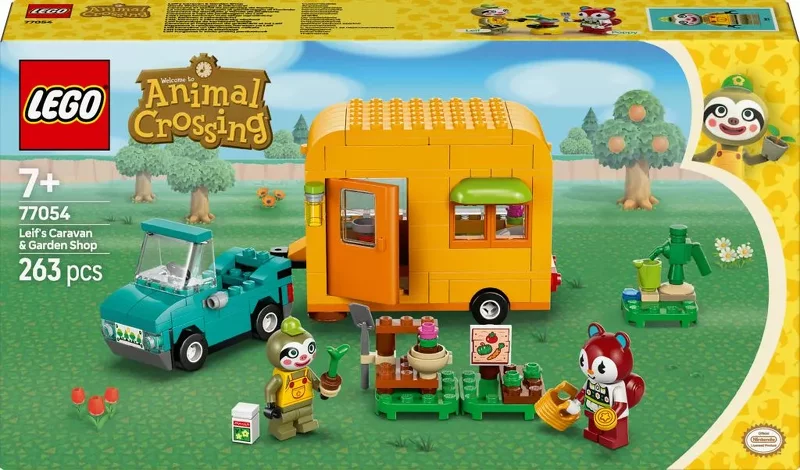Product Image for LEGO Animal Crossing Leif med husvagn och trädgårdsbutik 77054