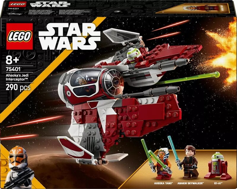 LEGO Star Wars Ahsoka's Jedi Interceptor 75401
