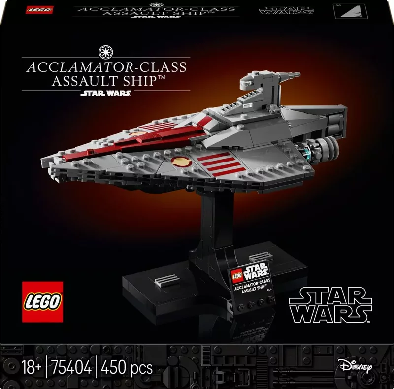 Product Image for LEGO Star Wars Acclamator-Class Assault Ship Midi-scale 75404